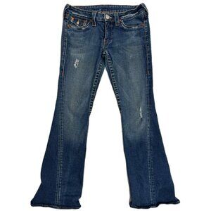 True Religion Flare Blue Jeans